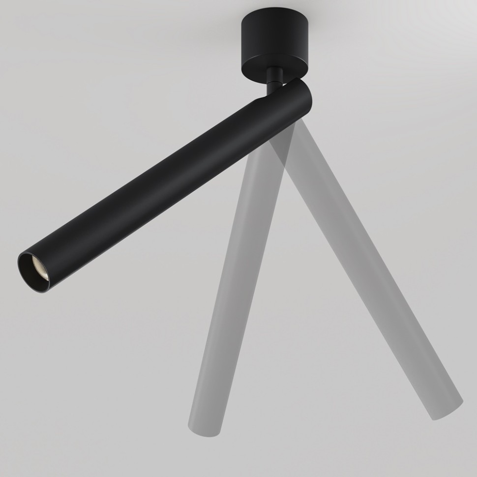 C141CL-L300-6W3K-B Maytoni черный поворотный светодиодный спот 6W, 3000K