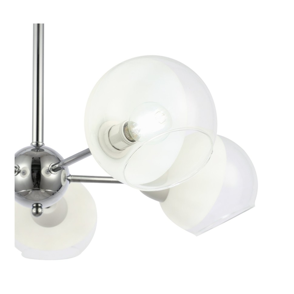 SLE102702-05 EVOLUCE потолочная люстра Giorte, E14*5*40W, хром