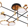 A1364PL-8PB ARTE LAMP светодиодная люстра на штанге Holly с пультом 80W, 3000-6400K, черный, медь