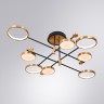A1364PL-8PB ARTE LAMP светодиодная люстра на штанге Holly с пультом 80W, 3000-6400K, черный, медь