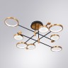 A1364PL-8PB ARTE LAMP светодиодная люстра на штанге Holly с пультом 80W, 3000-6400K, черный, медь
