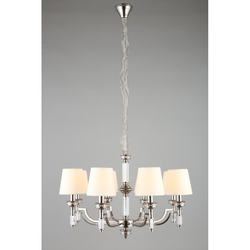 APL.716.03.08 APLOYT Подвесная люстра Patricia, хром, E14*8*40W