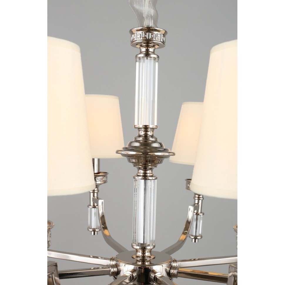 APL.716.03.08 APLOYT Подвесная люстра Patricia, хром, E14*8*40W