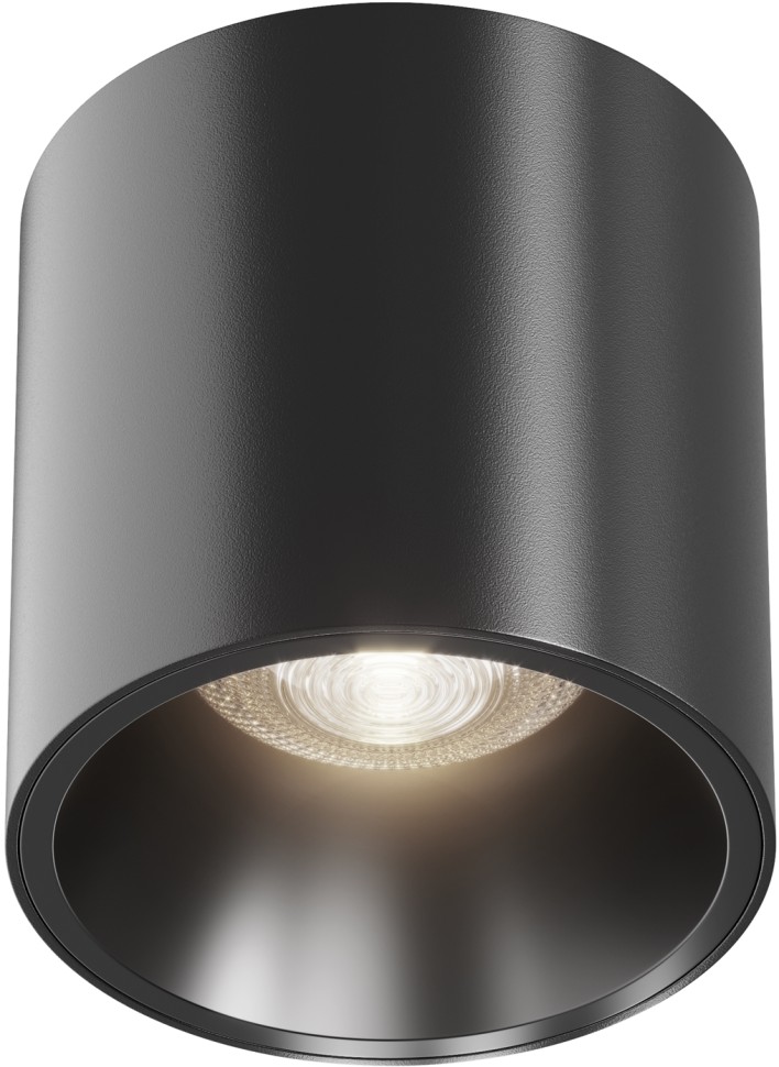 C064CL-L12B4K Maytoni Cover черный светодиодный накладной светильник 12W, 4000K