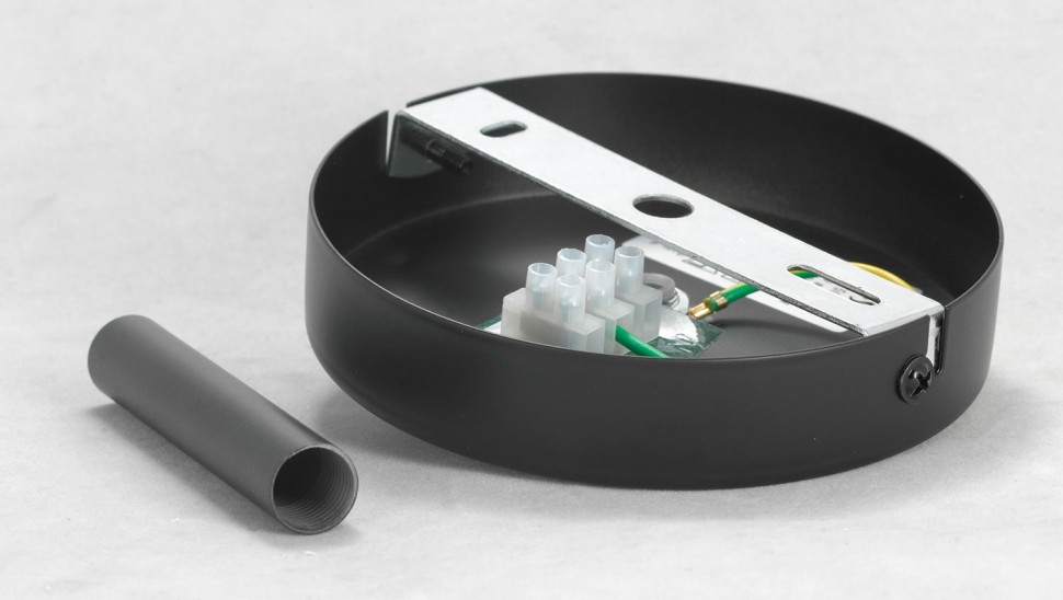 LSP-8382 LUSSOLE Потолочная люстра Wilcox, G9*10*40W, черный, белые шарики