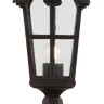 O413FL-01BZ MAYTONI наземный уличный светильник Albion, черный, коричневый, 46см