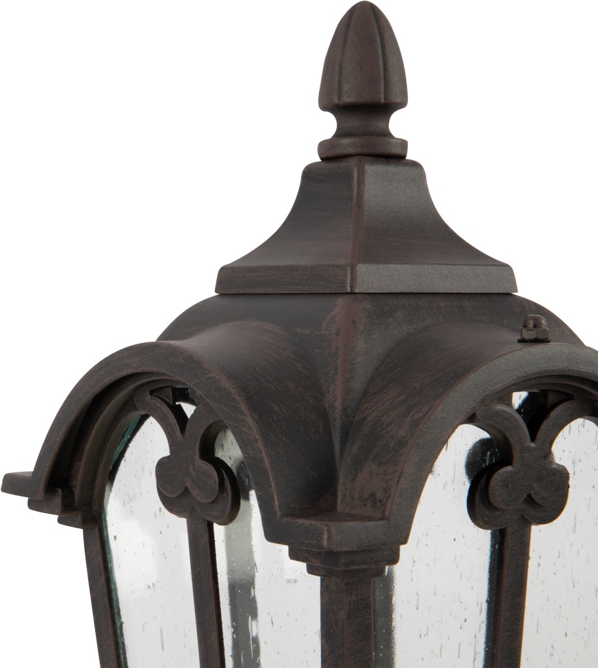 O413FL-01BZ MAYTONI наземный уличный светильник Albion, черный, коричневый, 46см