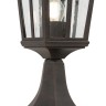 O413FL-01BZ MAYTONI наземный уличный светильник Albion, черный, коричневый, 46см