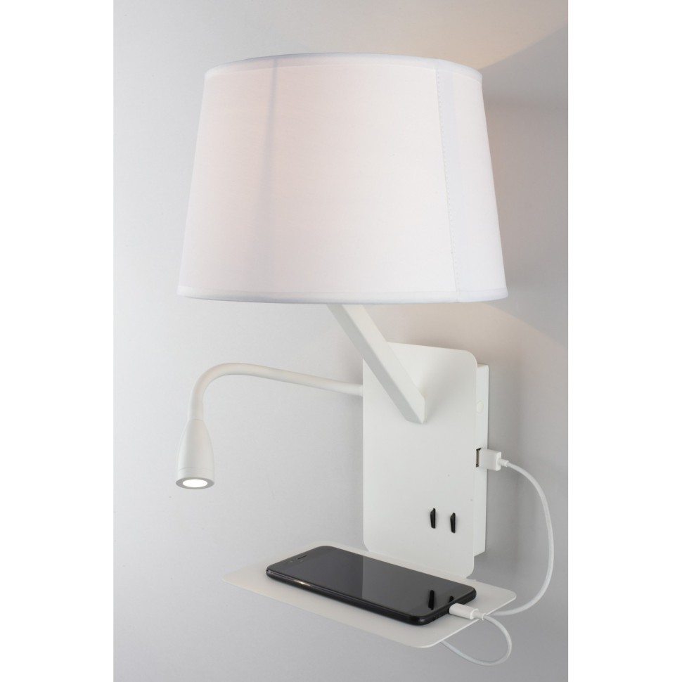 OML-62801-02 OMNILUX Talocci белое бра двойного света