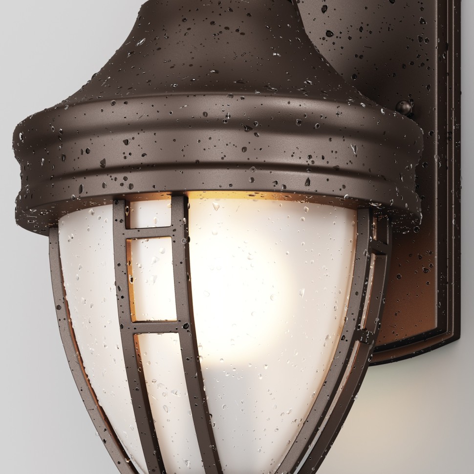 O027WL-01B Maytoni Уличный настенный фонарь Rivoli, черный