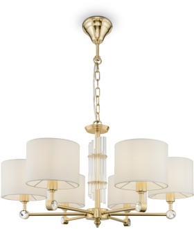 MOD088PL-06BS Maytoni Подвесная люстра Alloro, 68см диаметр, латунь 