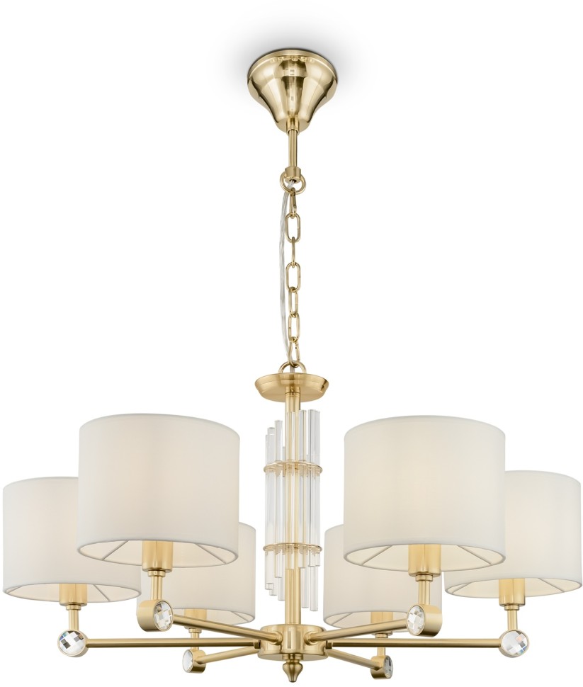 MOD088PL-06BS Maytoni Подвесная люстра Alloro, 68см диаметр, латунь 