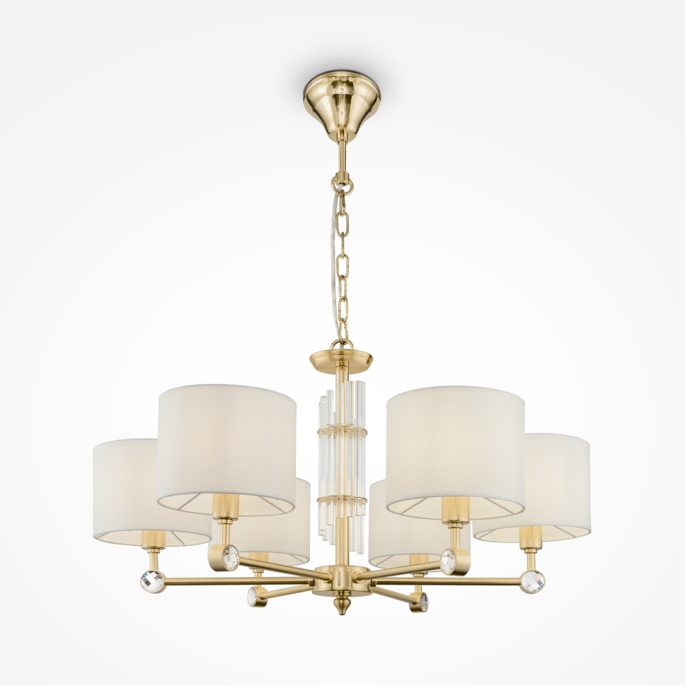 MOD088PL-06BS Maytoni Подвесная люстра Alloro, 68см диаметр, латунь 