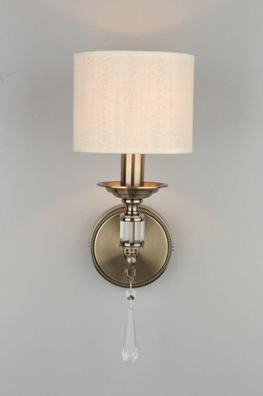 OML-64301-01 OMNILUX бра Rovigo, бронза, белый