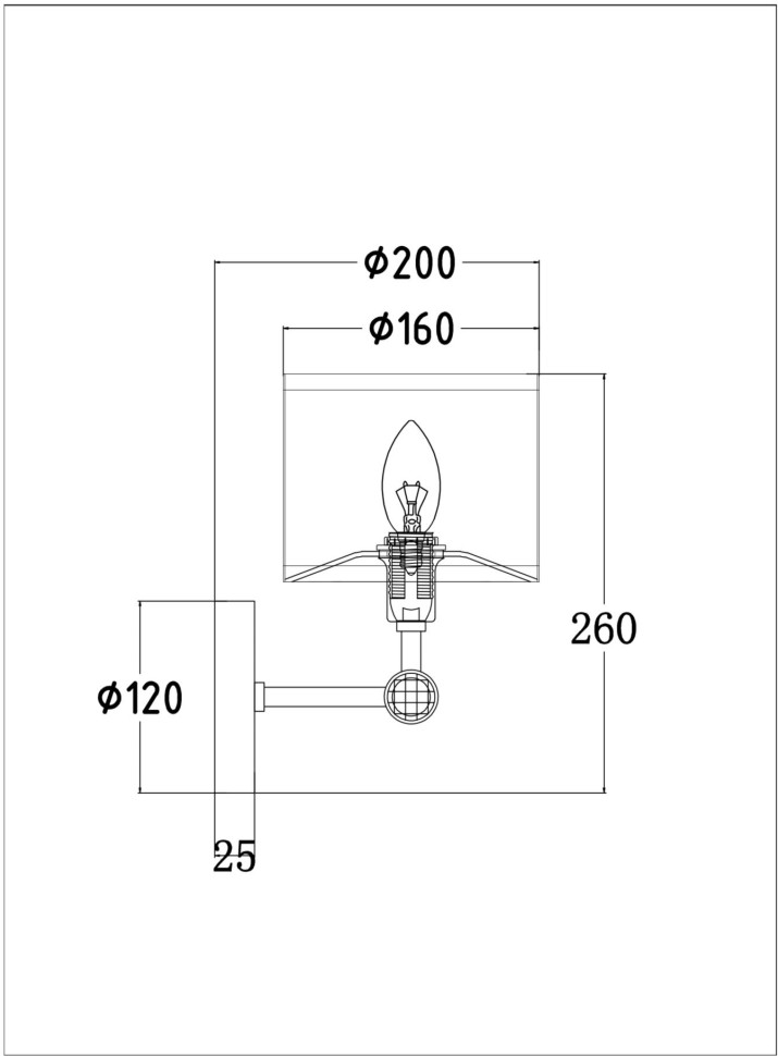 MOD088WL-01BS Maytoni Бра Alloro, латунь
