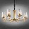 OML-84713-08 OMNILUX подвесная люстра Maiera, золото, E14*8*40W