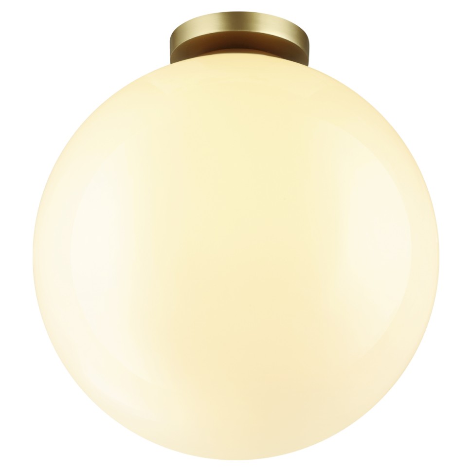 4250/1C ODEON LIGHT BOSCO Влагозащищенный потолочный накладной светильник Шар IP44, 1xE27x15W, 30см диаметр