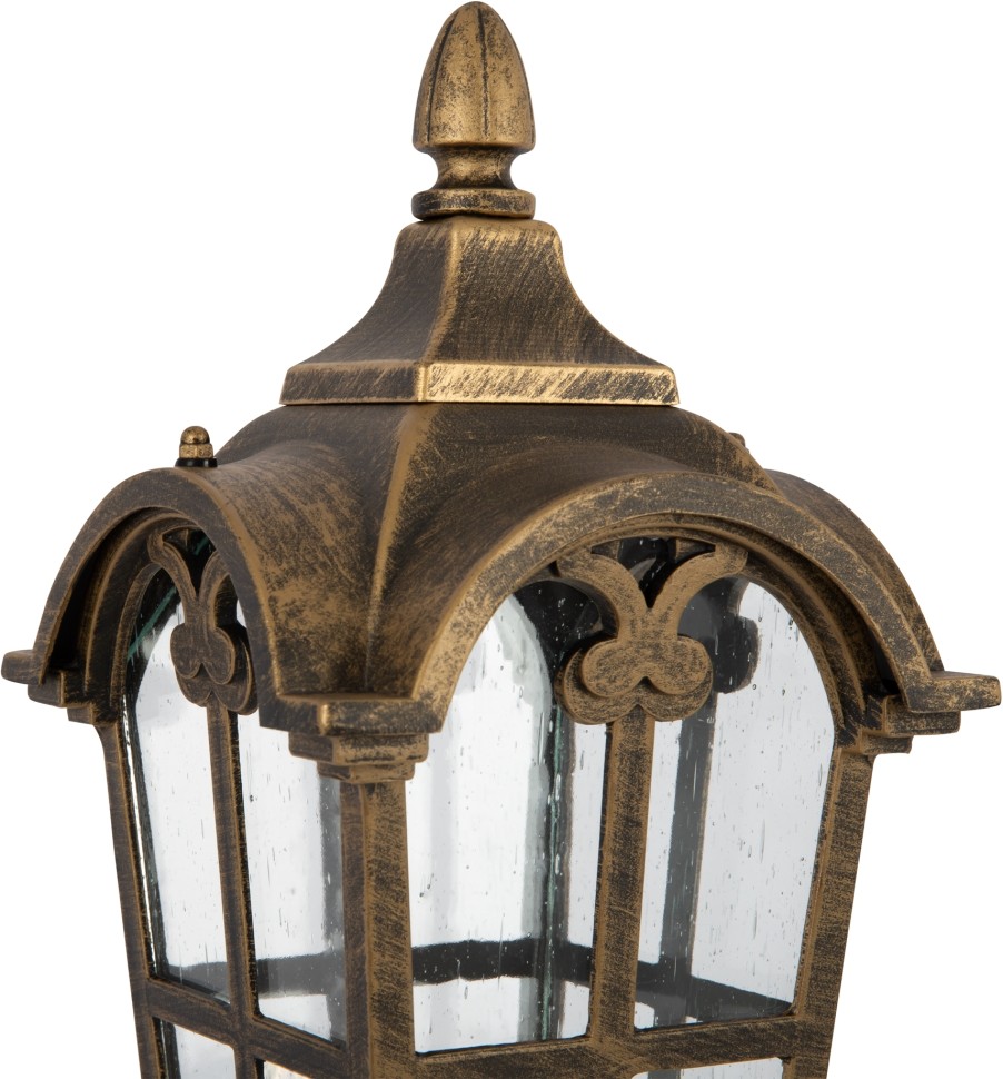 O413FL-01GB1 MAYTONI уличный светильник столб Albion, черный, золото, 115см