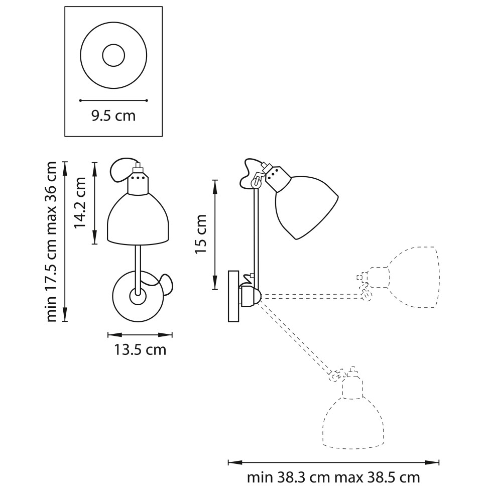 865607 LIGHTSTAR Loft настенный светильник
