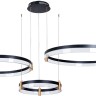 A2185SP-3BK ARTE LAMP подвесная люстра 3 кольца Mercury с пультом 226W, 80-60-40см диаметр