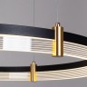 A2185SP-3BK ARTE LAMP подвесная люстра 3 кольца Mercury с пультом 226W, 80-60-40см диаметр