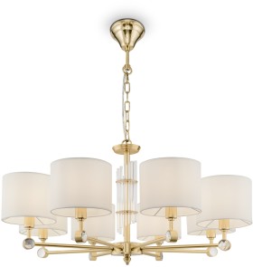 MOD088PL-08BS Maytoni Подвесная люстра Alloro, 78см диаметр, латунь