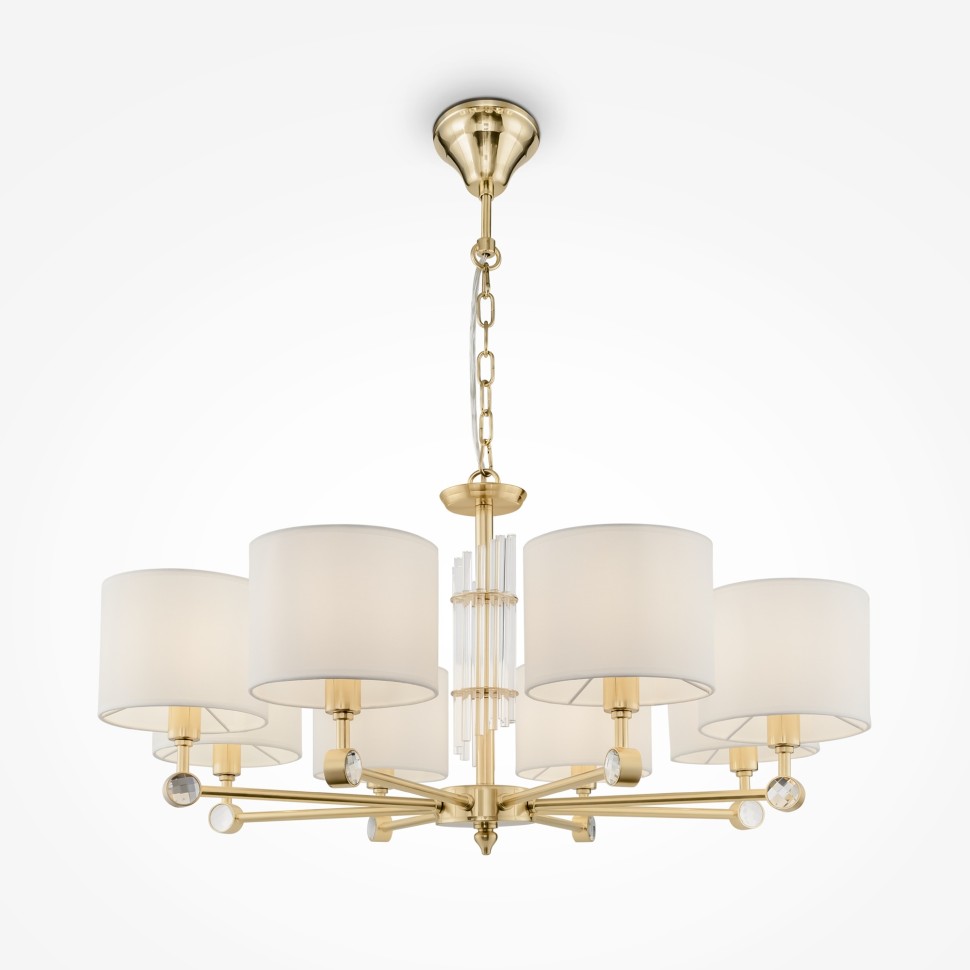 MOD088PL-08BS Maytoni Подвесная люстра Alloro, 78см диаметр, латунь