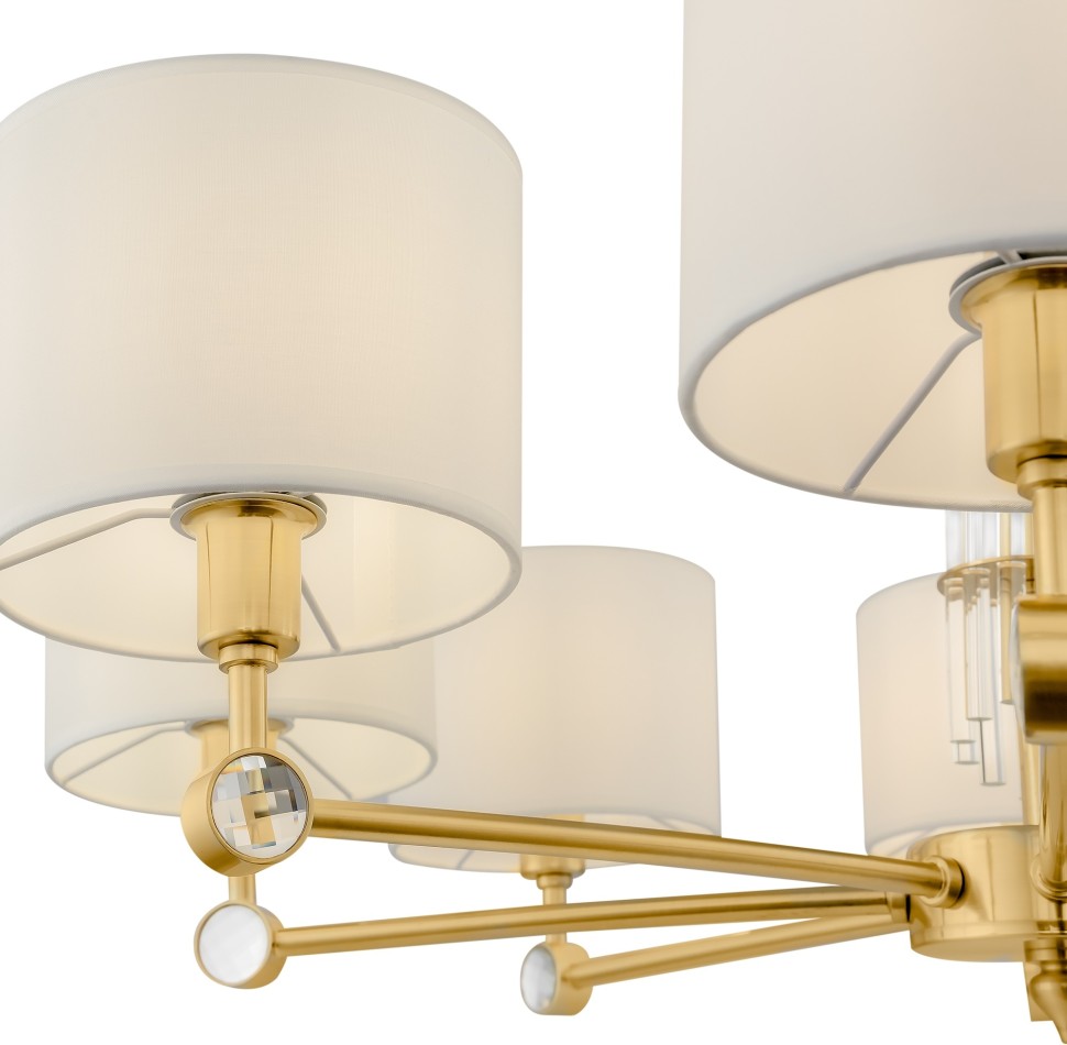 MOD088PL-08BS Maytoni Подвесная люстра Alloro, 78см диаметр, латунь