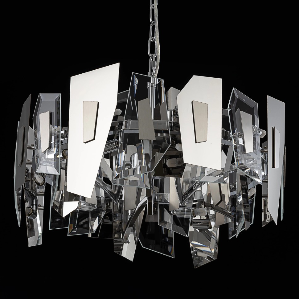 CL231251 CITILUX Подвесная люстра Dart, G9*16*28W, диаметр 55см, хром
