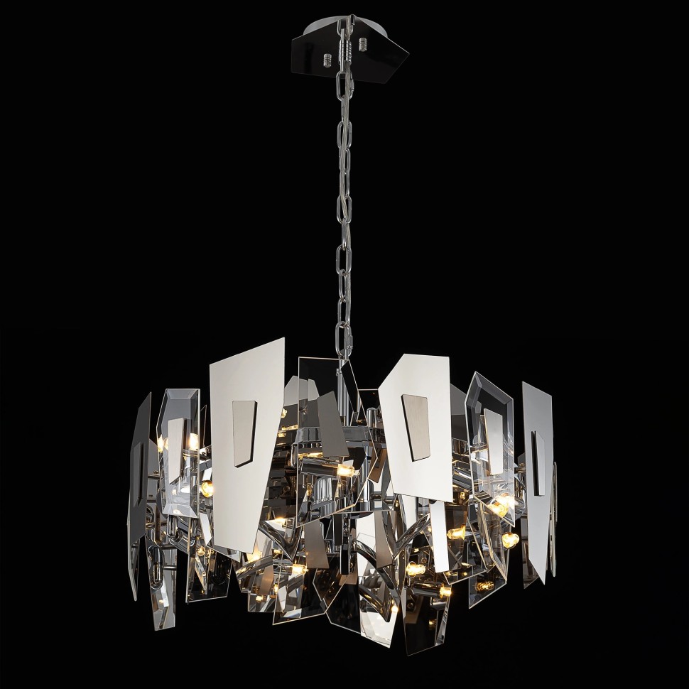 CL231251 CITILUX Подвесная люстра Dart, G9*16*28W, диаметр 55см, хром