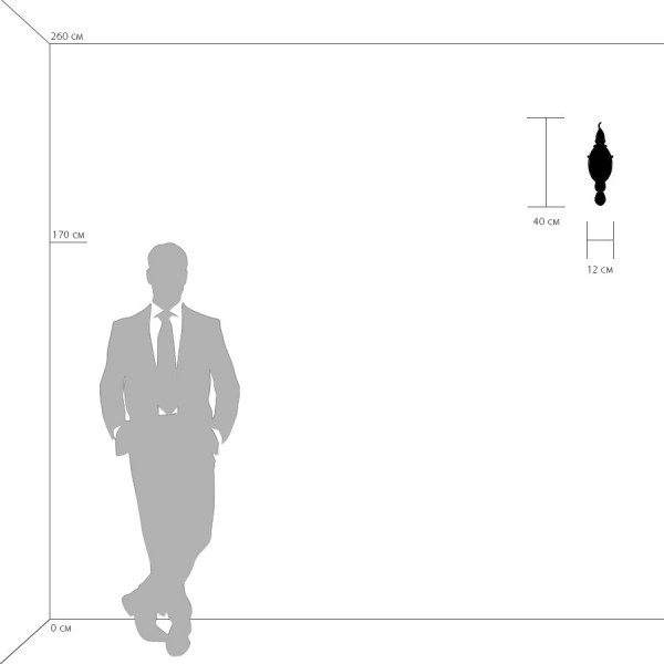 694611 Osgona Бра STREGARO