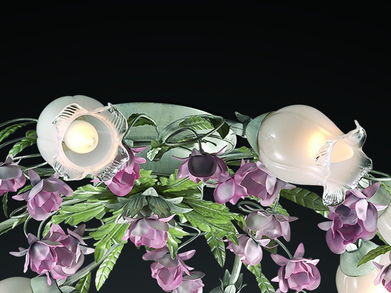 Архив - 2252/3C Odeon Light Потолочный светильник флористика Ameli