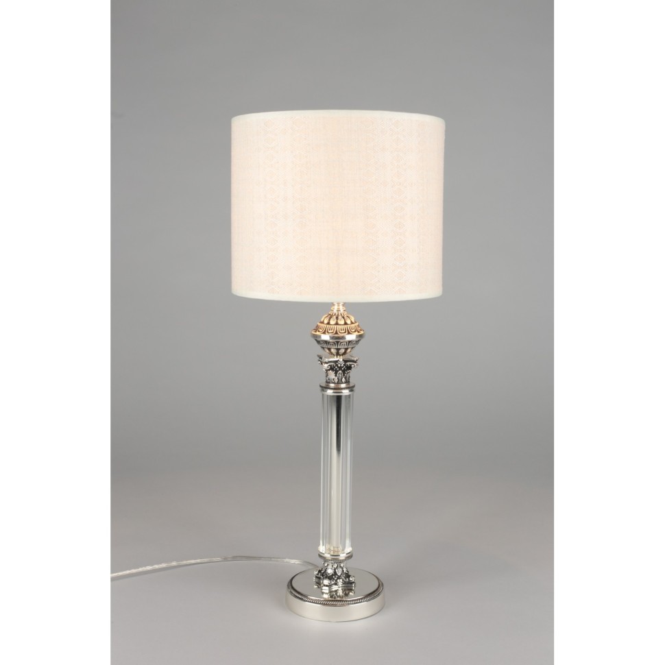 OML-64314-01 OMNILUX настольная лампа Rovigo, хром, серый