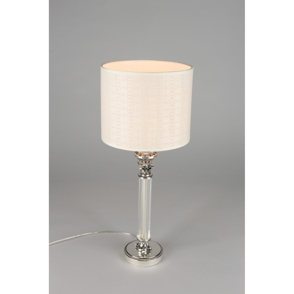 OML-64314-01 OMNILUX настольная лампа Rovigo, хром, серый