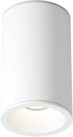 C029CL-01-S-W Maytoni Technical Белый потолочный светильник Zoom влагозащищенный IP65, GU10*1*50W