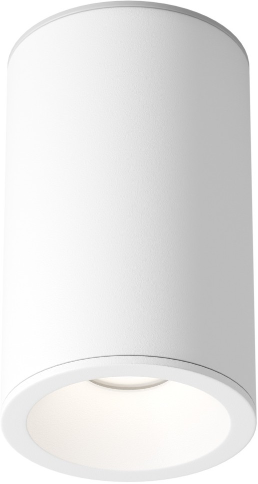 C029CL-01-S-W Maytoni Technical Белый потолочный светильник Zoom влагозащищенный IP65, GU10*1*50W