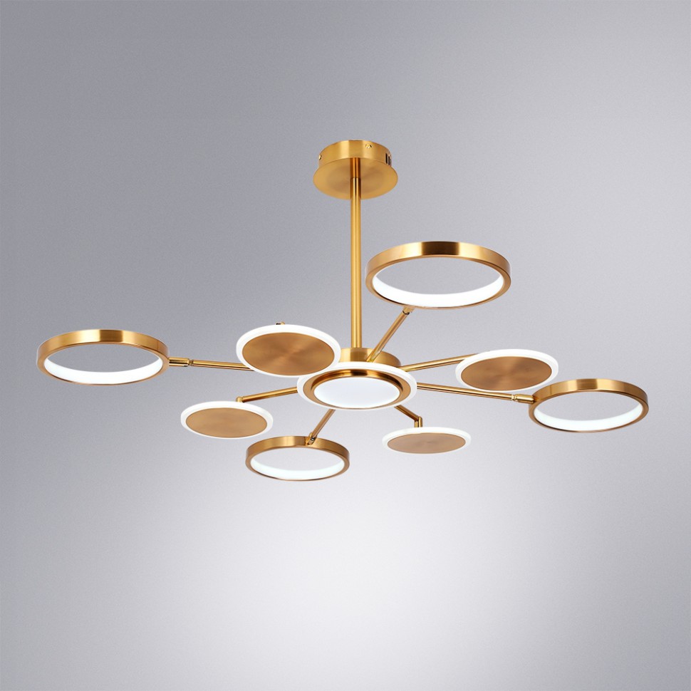 A1363PL-8PB Arte Lamp потолочная LED люстра на штанге Sienna, с пультом, 80W