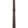 O413FL-03BZ MAYTONI уличный фонарный столб Albion, черный, коричневый, 205см, E27*3*60W