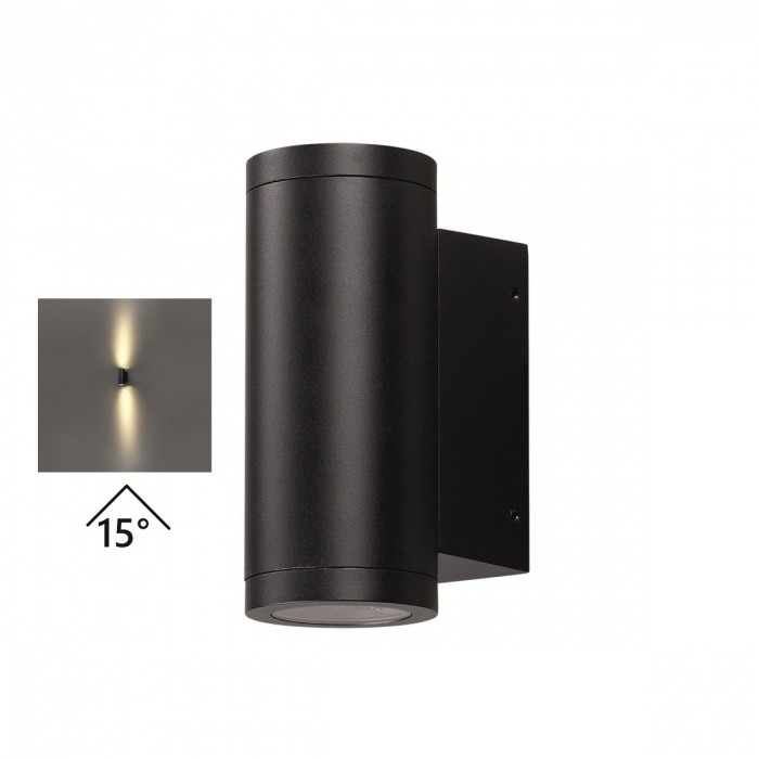 7071/15WL ODEON LIGHT NATURE черная светодиодная архитектурная подсветка LONG, металл, IP65, 16W, угол рассеивания 15°, 3000K