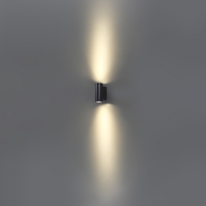 7071/15WL ODEON LIGHT NATURE черная светодиодная архитектурная подсветка LONG, металл, IP65, 16W, угол рассеивания 15°, 3000K