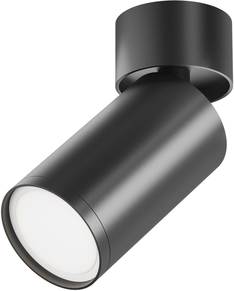 C050CL-U-1B MAYTONI черный накладной спот FOCUS, GU10*1*10W