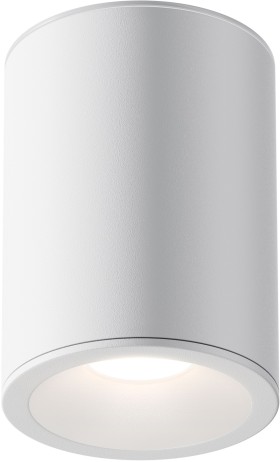 C029CL-01W Maytoni Technical Белый потолочный светильник Zoom влагозащищенный IP65, GU10*1*50W