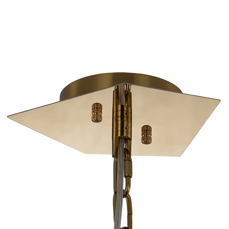 CL231272 CITILUX Подвесная люстра Dart, G9*20*28W, диаметр 68см, золото