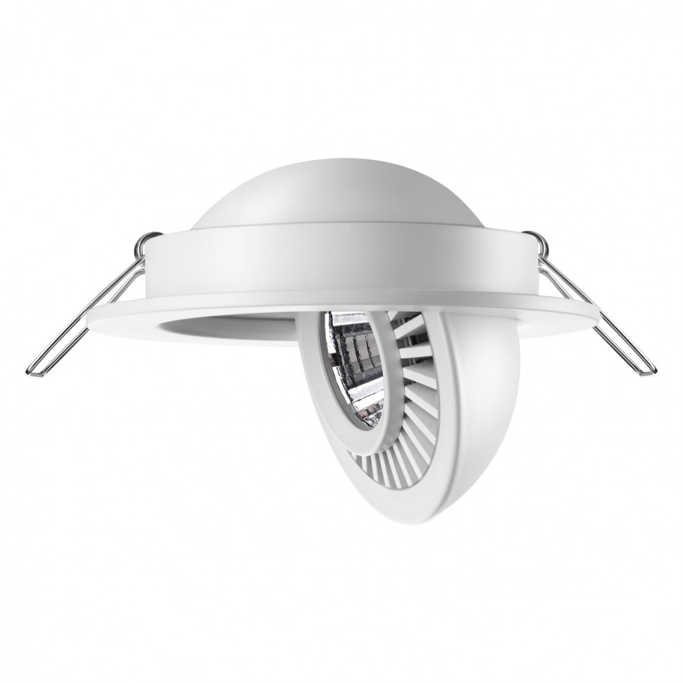 358815 NOVOTECH Белый встраиваемый LED светильник GESSO 9W, 4000K, 770Lm, 110мм