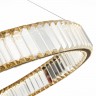 SL1622.363.01 ST-Luce подвесная светодиодная хрустальная люстра Tivoli кольцо, 60см, 40W