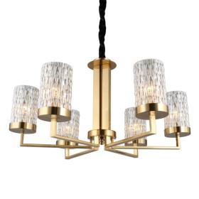 OML-84713-06 OMNILUX подвесная люстра Maiera, золото, E14*6*40W