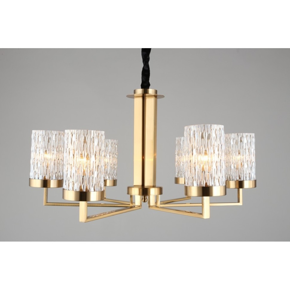 OML-84713-06 OMNILUX подвесная люстра Maiera, золото, E14*6*40W