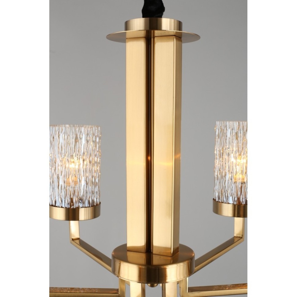 OML-84713-06 OMNILUX подвесная люстра Maiera, золото, E14*6*40W