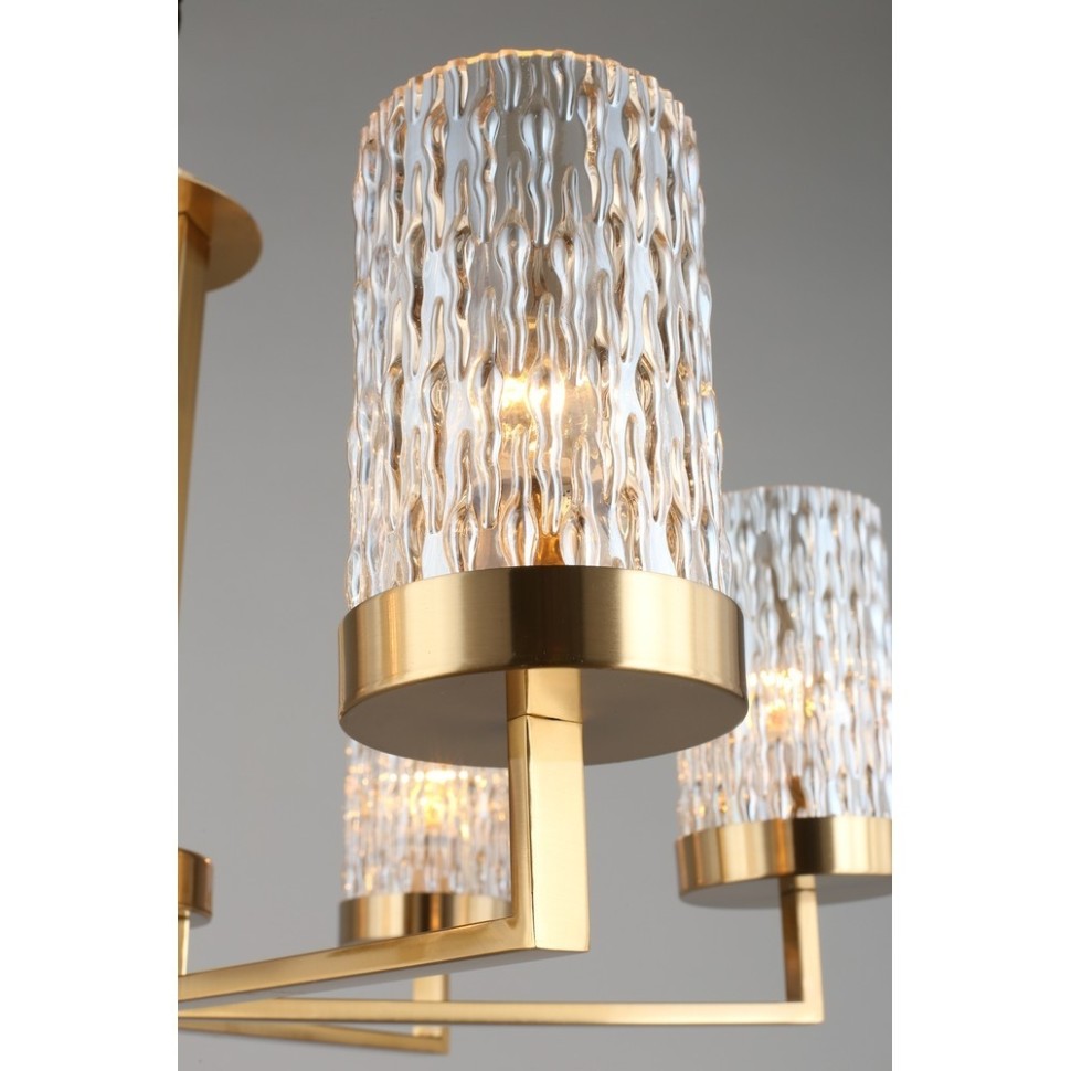 OML-84713-06 OMNILUX подвесная люстра Maiera, золото, E14*6*40W