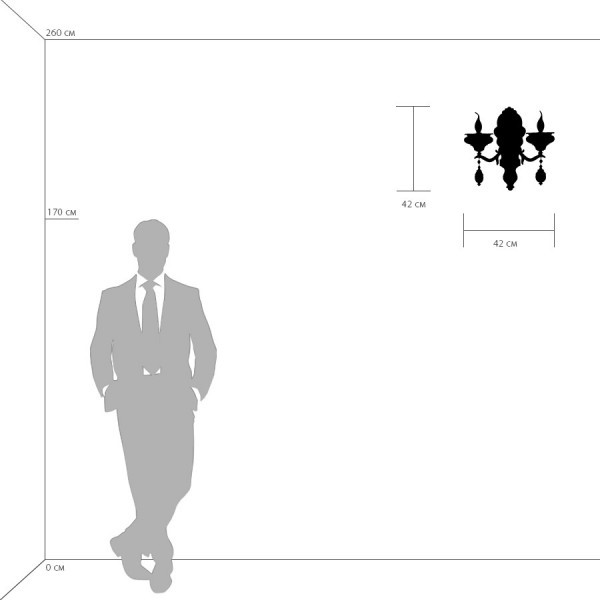 695622 Osgona Бра MELAGRO